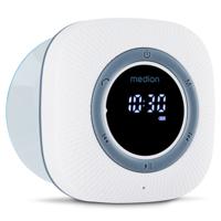 Doucheradio - MEDION - FM - Bluetooth - IPX6 - Zuignapbevestiging - Wit - thumbnail