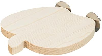 TRIXIE SCHUIL-EN LIGPLAATS DEGOES HOUT NATUREL 21X17 CM 3 ST