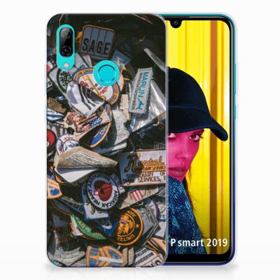 Huawei P Smart 2019 | Siliconen hoesje | met foto Badges Huawei P Smart 2019 | Siliconen hoesje | met foto Badges