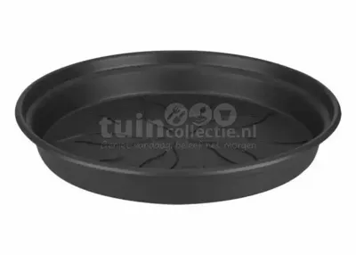 Elho Green Basics Plantenschotel Zwart Ø25cm