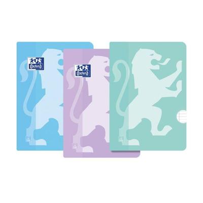 Oxford School schrift, ft A4, 72 bladzijden, met kantlijn, gelijnd, assorti, pak van 3 stuks Oxford School schrift, ft A4, 72 bladzijden, met kantlijn, gelijnd, assorti, pak van 3 stuks