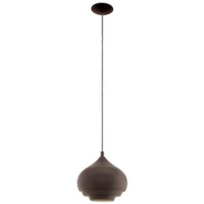 EGLO Camborne hangende plafondverlichting Flexibele montage Bruin, Crème E27 A, A+, A++, B, C, D, E