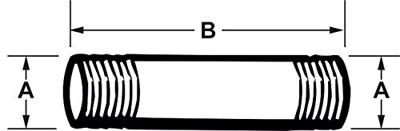 Cornat Galva Buis Mm 3/8 400Mm (530) - VZS5303840