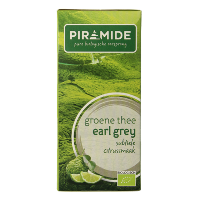 Piramide Thee Groene Thee Earl Grey
