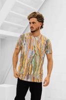 Carlo Colucci C3409 591 T-Shirt Heren - Maat XXL - Kleur: Multicolour | Soccerfanshop - thumbnail