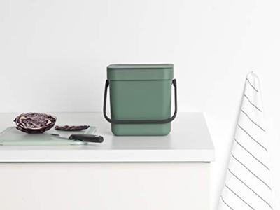 Brabantia Sort & Go Afvalbakje 3L Groen - thumbnail