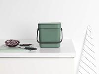 Brabantia Sort & Go afvalbakje 3 liter fir green - thumbnail