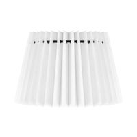 Papieren Gevouwen Lampenkap - Conisch - White - 20 x 15 x 13 cm - E27 fitting - Voor Tafellampen - Ontworpen voor woonkamer en eetkamer - thumbnail