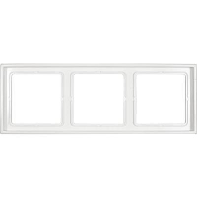 Jung LS 983 WW Frame 3-voudig LS 990 Alpine-wit 1 stuk(s)