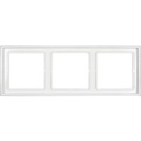 Jung LS 983 WW Frame 3-voudig LS 990 Alpine-wit 1 stuk(s) - thumbnail