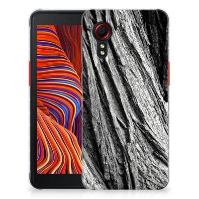 Bumper Hoesje Samsung Galaxy Xcover 5 Boomschors Grijs