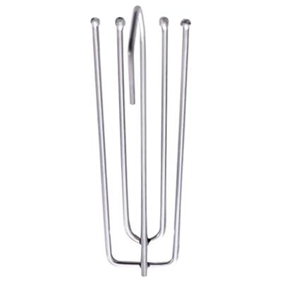 Gordijnen verduisterend 2 st met haken 140x225 cm fluweel blauw