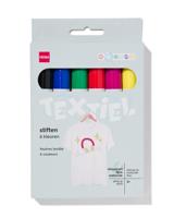 HEMA Textiel markers - 6 stuks - thumbnail