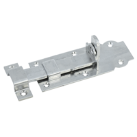 Waelbers Hangslotschuif vlak 140mm RVS - 10 Stuk(s) - 1676.05 - thumbnail