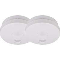 Brennenstuhl Rookmelder Set van 2 stuks werkt op batterijen - thumbnail