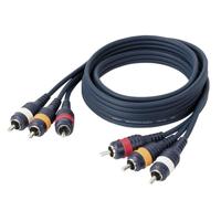 DAP FL47 2x RCA en 1x Digital kabel 6m - thumbnail