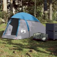 VidaXL Koepeltent 1-persoons waterdicht blauw - thumbnail