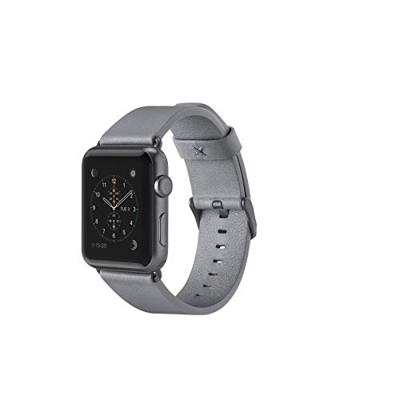 Belkin Klassieke leren band voor Apple Watch (38 mm/40 mm) - Apple Watch lederen band voor Apple Watch Series 4, 3, 2, 1 (Apple Watch Polsband)