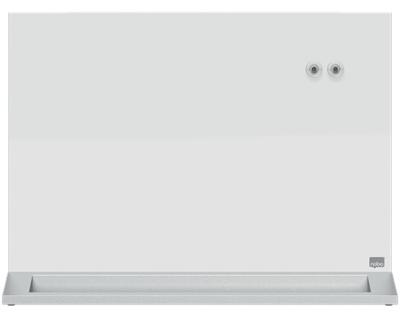 Desktop glasbord Nobo vrijstaand magnetisch 58,5x44,7cm
