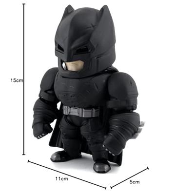 JAVA - Batman metalen beeldje + pantser om te creëren en aan te passen - 15 cm