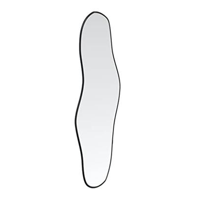 VidaXL Wandspiegel 80x35 cm zwart VidaXL Wandspiegel 80x35 cm zwart