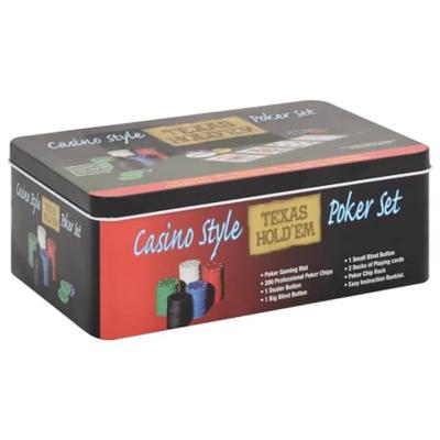 VidaXL 200-delige pokerset 4 g