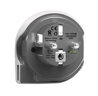 Q2 Power 1.100110 reisadapter wereld-naar-europa usb geaard - thumbnail