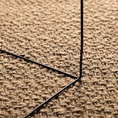 Vloerkleed ZIZUR binnen en buiten 200x290 cm jute look - thumbnail
