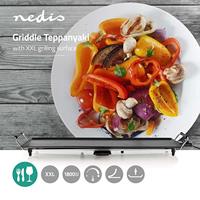 Nedis FCTE110EBK90 Grilplaat Teppanyaki 90 Cm - thumbnail