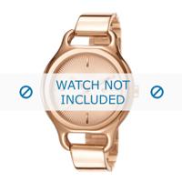 Esprit horlogeband ES107932-003 Staal Rosé - thumbnail