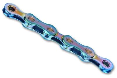 KMC ketting 1/2-11/128" 118l x11 aurora blue