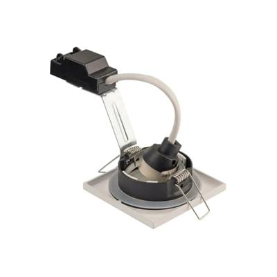 Plafondinbouwarmatuur DOLIX OUT Wit vierkant GU10