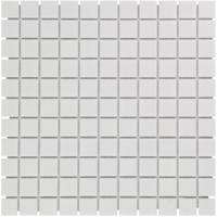 Mozaïek Barcelona 30x30 cm Geglazuurd Porselein Glanzend Extra Wit The Mosaic Factory - thumbnail