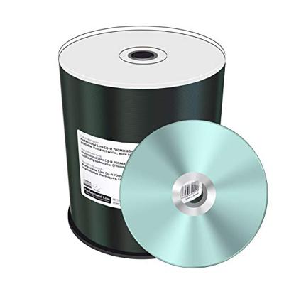 Professional Line CD-R 700Mb|80Min 52-voudige schrijfsnelheid, volledig bedrukbaar (thermo-retro-transfer), Proselect wit, volledig gemetalliseerd, 100-delige Cakebox