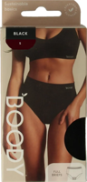 Boody Full Brief Taille Slip Zwart S - thumbnail