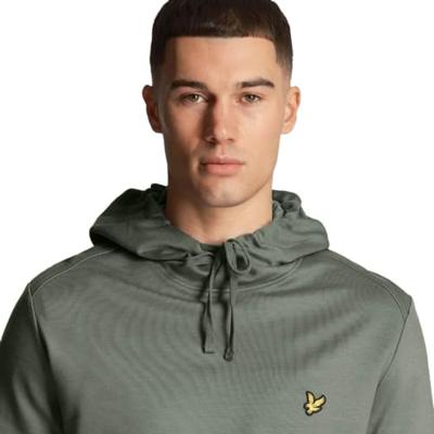 Lyle & Scott Fly Fleece Hoodie Heren Donkergroen - Maat L - Kleur: Donkergroen | Soccerfanshop