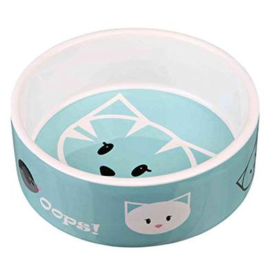 TRIXIE VOERBAK / WATERBAK MIMI KERAMIEK ASSORTI 12 CM 300 ML 4 ST