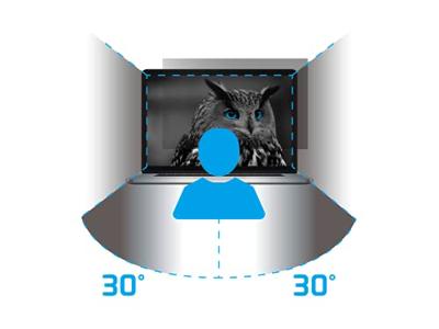 NATEC Owl Randloze privacyfilter voor schermen 39,6 cm (15.6")