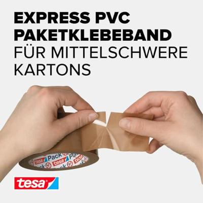 tesa EXPRESS 57810-00000-01 Pakband tesapack Bruin (l x b) 50 m x 50 mm 1 stuk(s) tesa EXPRESS 57810-00000-01 Pakband tesapack Bruin (l x b) 50 m x 50 mm 1 stuk(s)