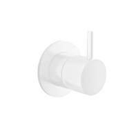 Inbouw Stopkraan Hotbath Cobber 1-hendel Mat Wit (Koud) - thumbnail