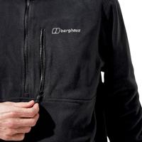 BERGHAUS Prism Half Zip Polartec® Fleece - Polar sweatshirt voor heren, maat L (zwart) - thumbnail