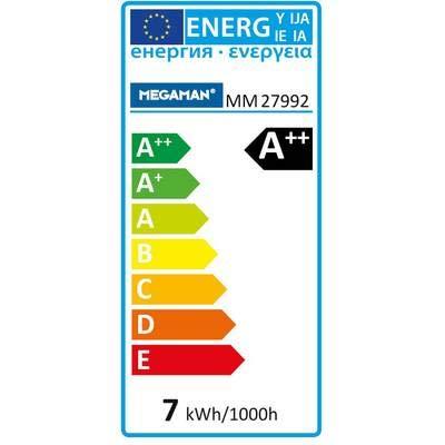 Megaman MM27992 LED-lamp Energielabel F (A - G) GX53 Reflector 6.5 W Warmwit (Ø x l) 75 mm x 24 mm 1 stuk(s)