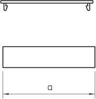 OBO Bettermann 6176122 Montageaccessoire (l x b) 24.8 mm x 48.8 mm 10 stuk(s) - thumbnail