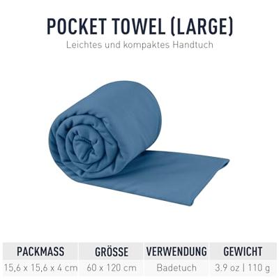 Sea to summit Pocket Reishanddoek Moonlight L Sea to summit Pocket Reishanddoek Moonlight L