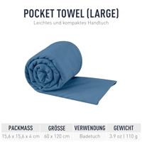 Sea to summit Pocket Reishanddoek Moonlight L - thumbnail