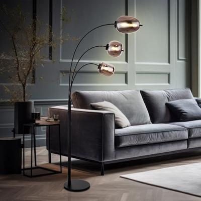 Globo Staande vloerlampBlacky - 15345-3S