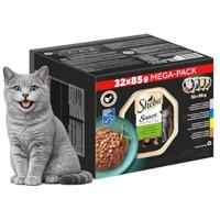 SHEBA schaaltje saus eend / kip / zalm / tonijn - nat kattenvoer - 85g - thumbnail