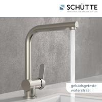 Keukenmengkraan Schutte London Hoge Draaibare en Uittrekbare Uitloop RVS Schütte - thumbnail