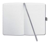 Sigel si-jn126 notitieboek jolie flair a6 hardcover gelinieerd gletsjer grijs 174 blz 80g - thumbnail