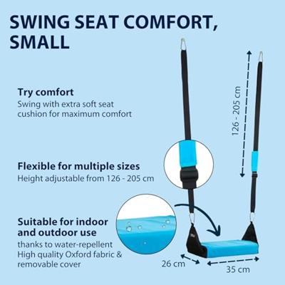 Hudora schommelstoel comfort klein, 35x26cm